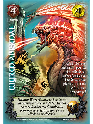 Wyrm Abismal (CRPB3 - Sombra)