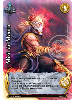 Misil de Montu (Colección Inmortal)