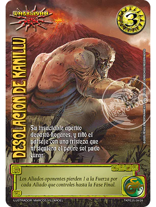 Desolación de Kanillu (TK25 - Valentía y Desolación)