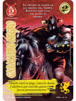 Caballero Negro (CRPE3 - Caballero)