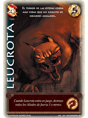 Leucrota (Helénica Aniv - MR)