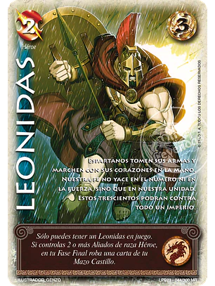 Leonidas (Leyendas PB 3.0 – MR)
