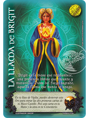 La Llama de Brigit (TKPB26 - Amatista)
