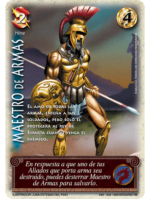 Maestro de Armas (HELENICA ANIV - Vasalla)