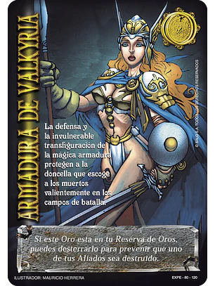 Armadura de Valkyria (EXT22 - Ragnarok)