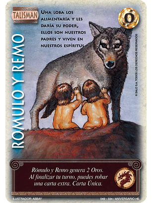 Romulo y Remo (Helénica Aniv - MR)