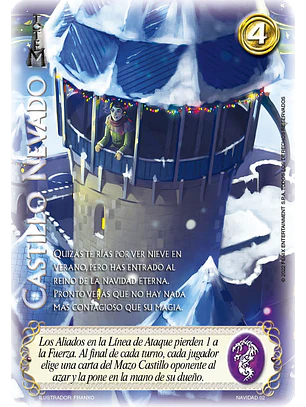 Castillo Nevado (Navidad 2022)
