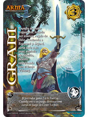 Gram (TK25 - Valentía y Desolación)