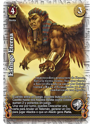 Esfinge Eterna (La Venganza de Horus - UR)