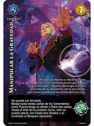 Manipular la Gravedad (TK25 - Hielo Inmortal)