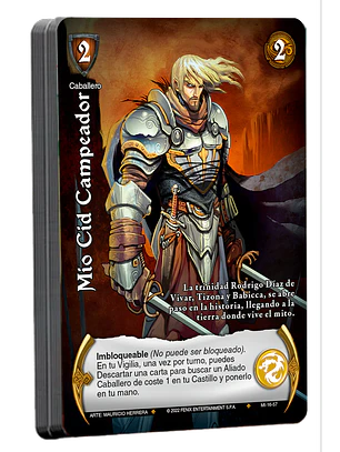 Mazo Preconstruido Caballero (Furia Extendido)