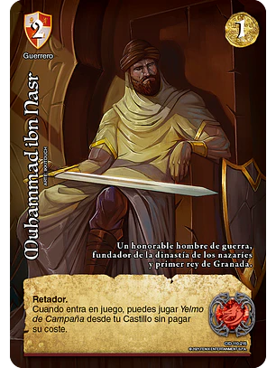 Muhammad ibn Nasr (CID - VC Foil)