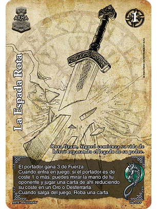La Espada Rota (Kit Ext - Sigurd)