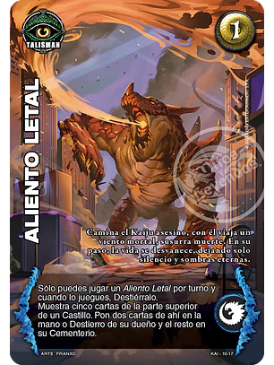 Aliento Letal (Amenaza Kaiju)