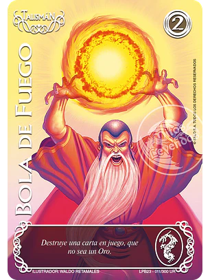 Bola de Fuego (Leyendas PB 3.0 - UR)