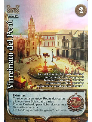 Virreinato del Perú (LTD - Cortesana Foil)
