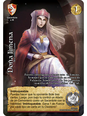 Doña Jimena (CID - MR)