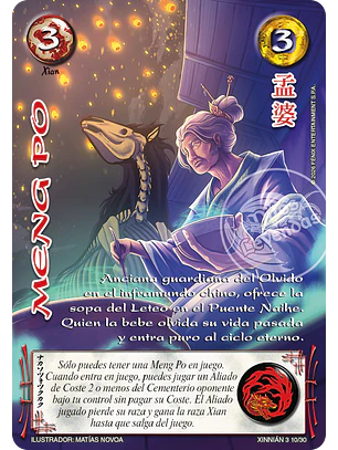 Meng Po (Xinnian 3 - Año del caballo)