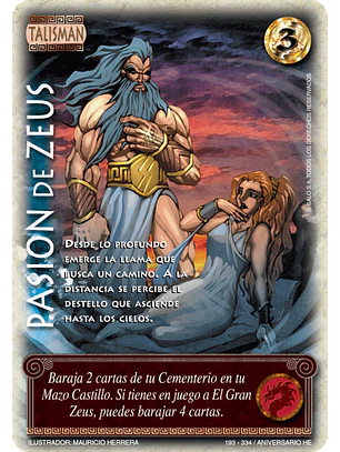 Pasión de Zeus (HELENICA ANIV - Cortesana)