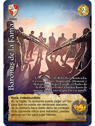 Barones de la Fama (CID - Real)