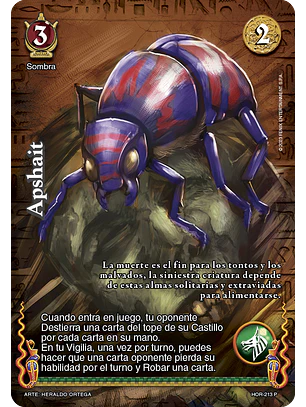 Apshait (La Venganza de Horus - Promocional)
