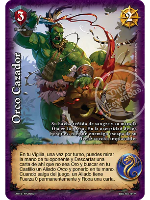 Orco Cazador (Bestiarium - Vasalla)