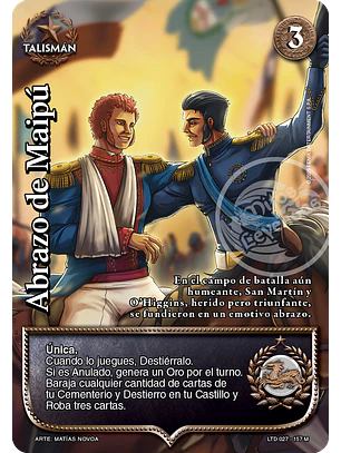Abrazo de Maipú (LTD - Mega Real)