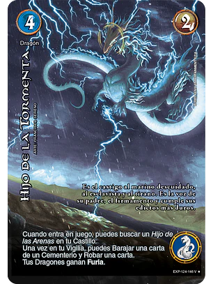 Hijo de la tormenta (EXP - VC Foil)