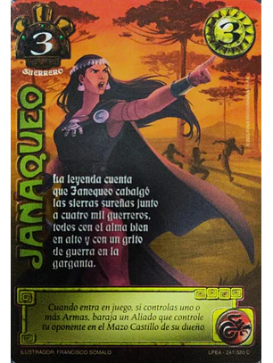 Janaqueo (LPE4 - Cortesana)