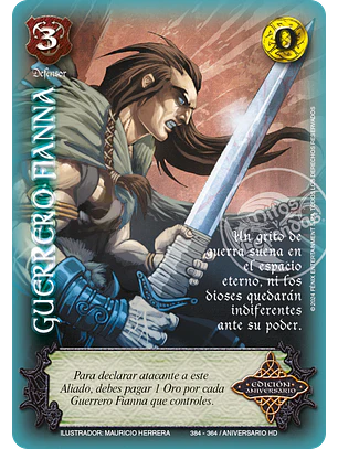 Guerrero Fianna  (HD Aniversario -  Edición Aniversario)