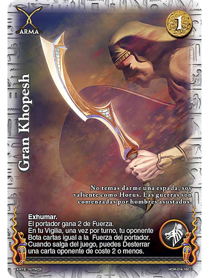 Gran Khopesh (La Venganza de Horus - UR)