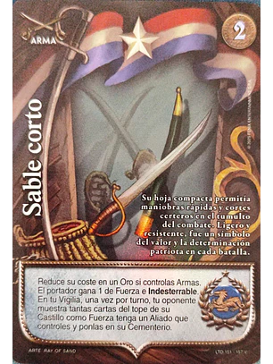 Sable Corto (LTD - Vasalla Foil)