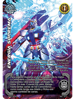 Energía Suprema (Escuadrón Mecha - Promocional)