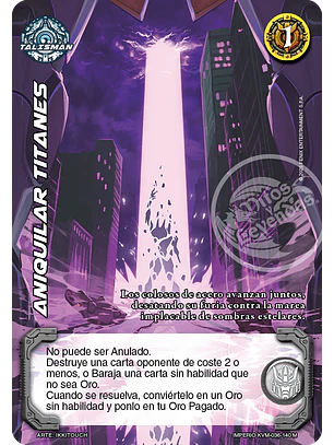 Aniquilar Titanes (KVM - Mega Real)