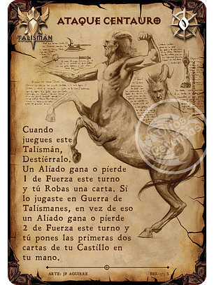 Ataque Centauro (Bestiarium - Secretas)