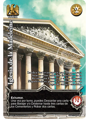 Iglesia de la Madeleine (Napoleón - VC Foil)
