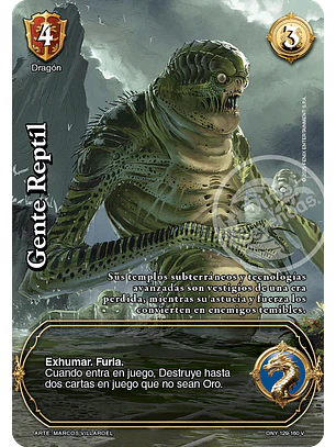 Gente Reptil (ONY - VC Foil)