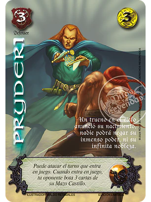 Pryderi (LBPB24 - Foil Lluvia)