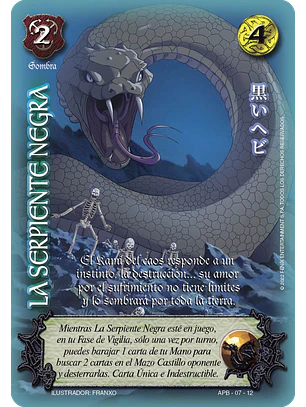 La Serpiente Negra (Kit Shogun 1)