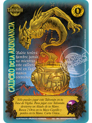 Caldero de la Abundancia (HD Aniversario - MR - Rework)