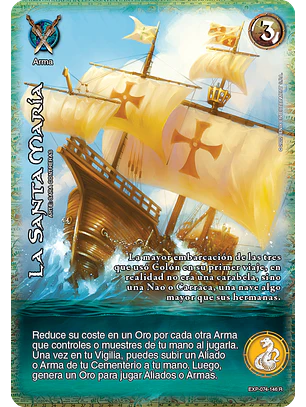 La santa maría (EXP - Real)