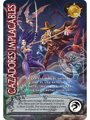 Cazadores Implacables (LBPE24 - Arte Alternativo)