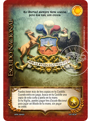 Escudo nacional (LTD - Set Paralelo)