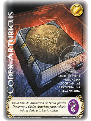 Codex Arturicus (Leyendas PB 3.0 - Reales)