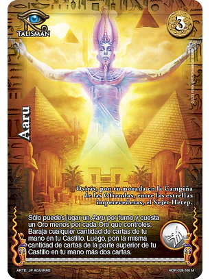 Aaru (La Venganza de Horus - MR)