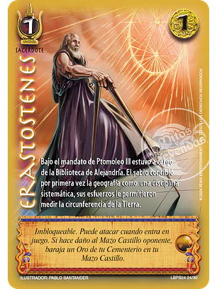 Erastostenes (LBPB24 - Arte Alternativo)