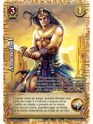 Amenofis I (La Venganza de Horus - Real)