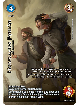 Hermanos pinzón (EXP - VC Foil)