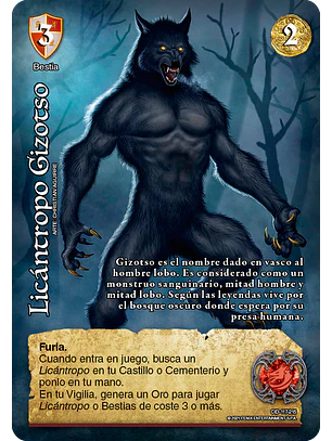 Licántropo Gizotso (CID - VC Foil)