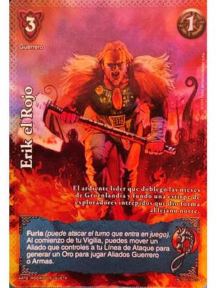 Erik el Rojo (VAL - VC Foil)